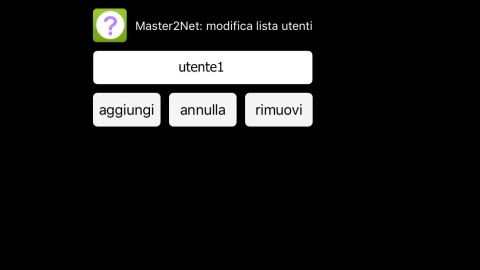 modifica lista pulsanti opzione