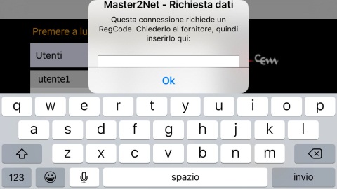 richiesta codice